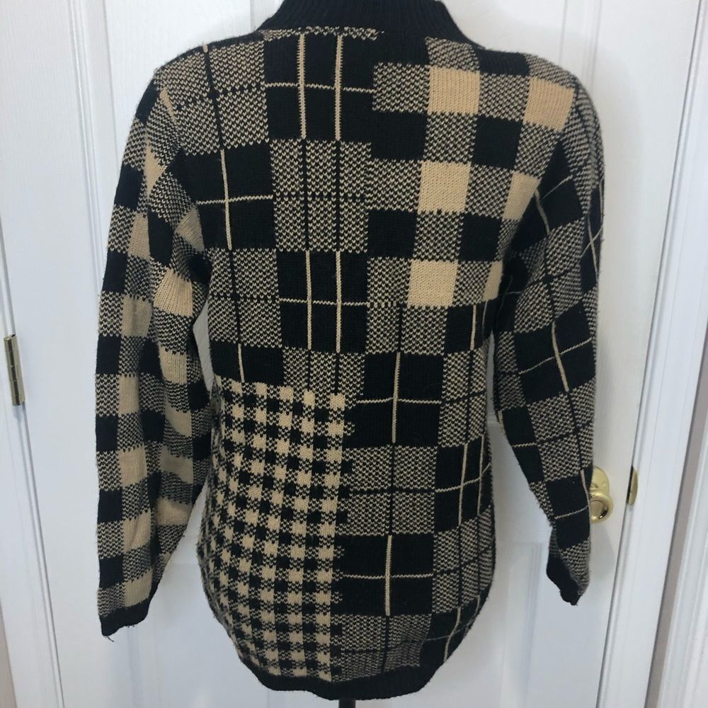 Alfred Dunner Petite mock turtleneck long sleeve sweater - Picture 6 of 9
